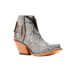 Ariat® Ladies Greeley Shades Of Grain & Natural Snake Booties 10044398