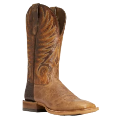 Ariat Men's Toledo Natural Crunch Wide Square Toe Boots 10034089