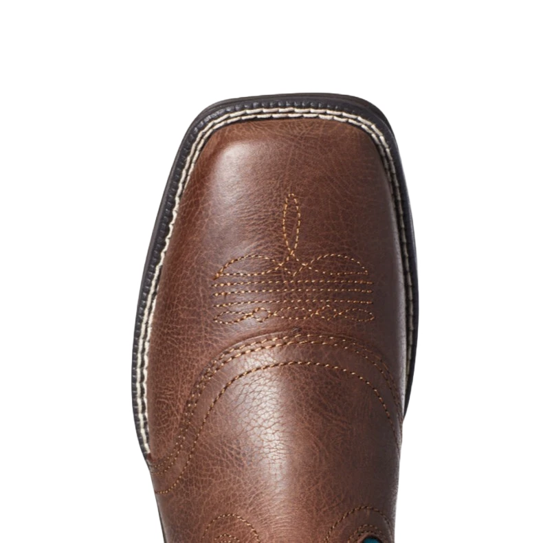 Ariat® Ladies Anthem Shortie Dark Cottage & Turquoise Boots 10035776 4 Ariat® Ladies Anthem Shortie Dark Cottage & Turquoise Boots 10035776 - Image 2