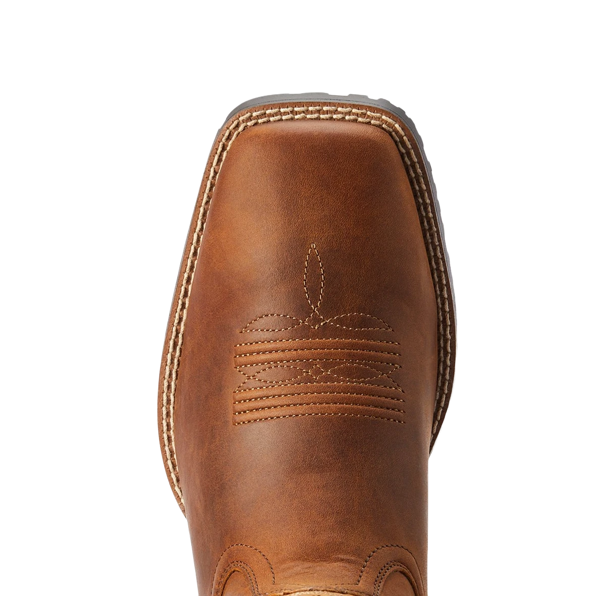 Ariat® Men's Hybrid Ranchwork Thatch Brown Square Toe Boots 10042395 4 Ariat® Men's Hybrid Ranchwork Thatch Brown Square Toe Boots 10042395 - Image 2