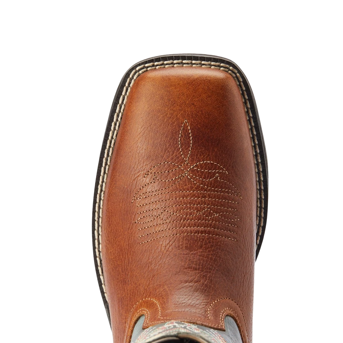 Ariat® Ladies Delilah Spiced Cider & Teal River Boots 10042420 4 Ariat® Ladies Delilah Spiced Cider & Teal River Boots 10042420 - Image 2