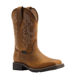 Ariat® Ladies Unbridled™ Rancher H2O Oily Distressed Tan Boots 10044437