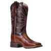 Ariat® Ladies Edgewood Dark Luggage Square Toe Boots 10040350