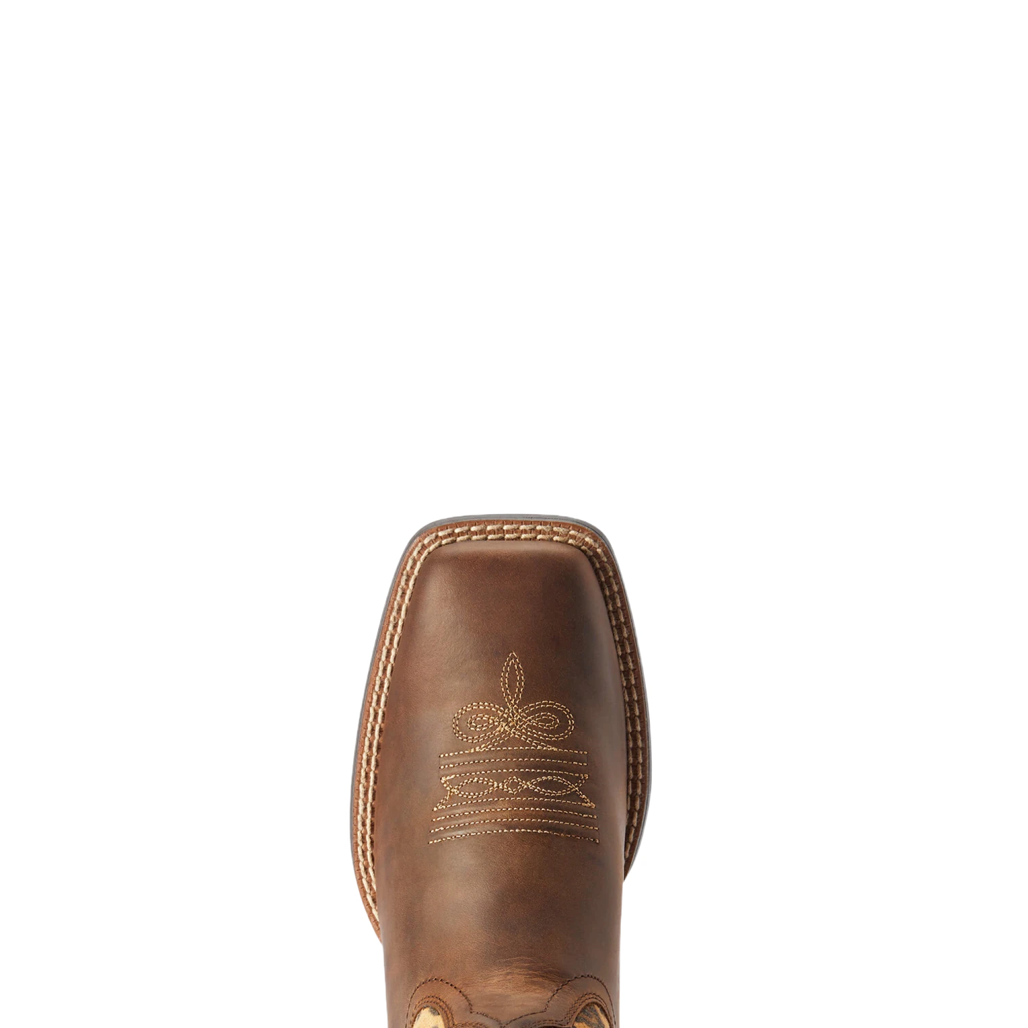 Ariat® Ladies Round Up Crossroads Brown Leopard Western Boots 10042384 4 Ariat® Ladies Round Up Crossroads Brown Leopard Western Boots 10042384 - Image 2