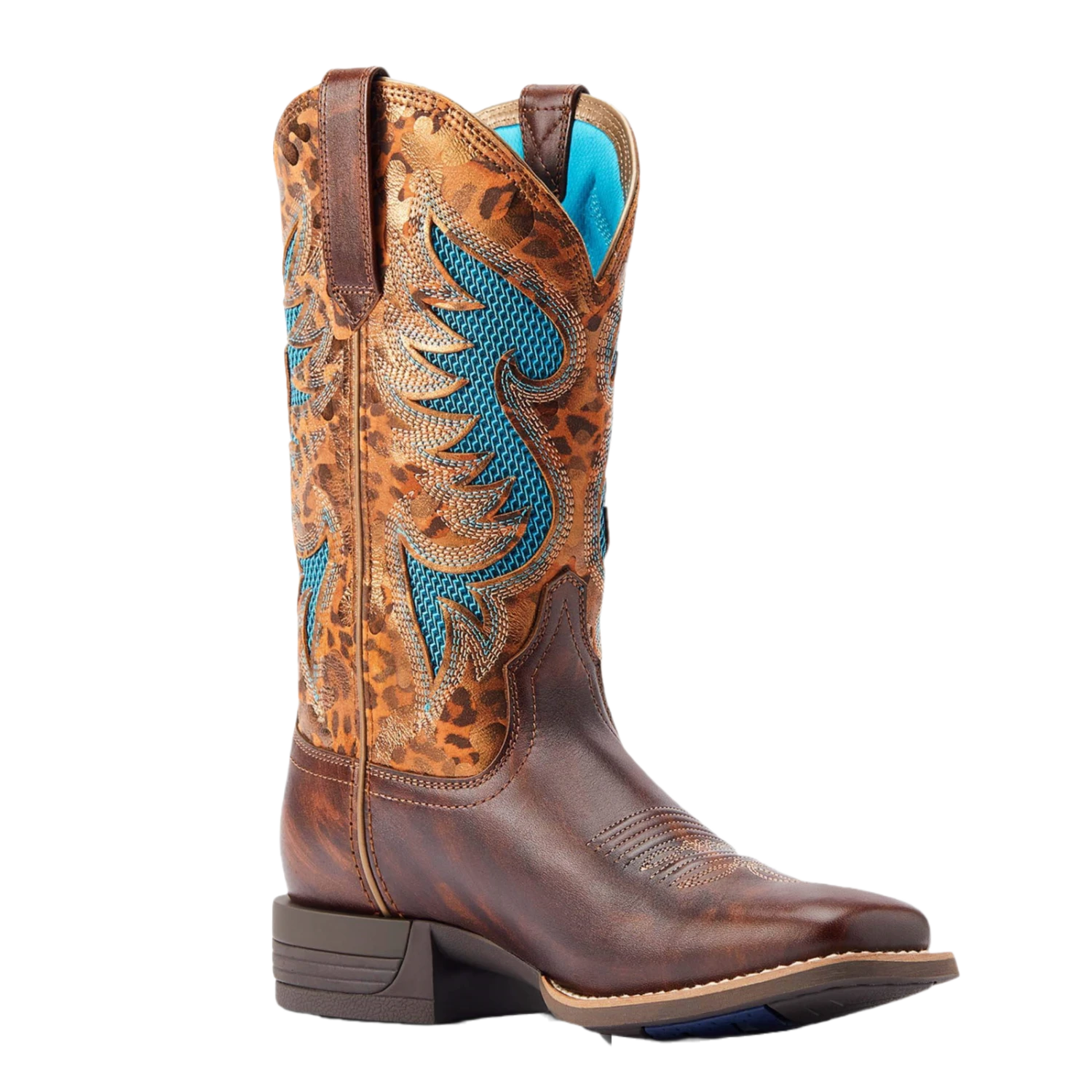 Ariat® Ladies Pinto VentTEK™ 360° Gilded Leopard Brown Boots 10044506 3 Ariat® Ladies Pinto VentTEK™ 360° Gilded Leopard Brown Boots 10044506