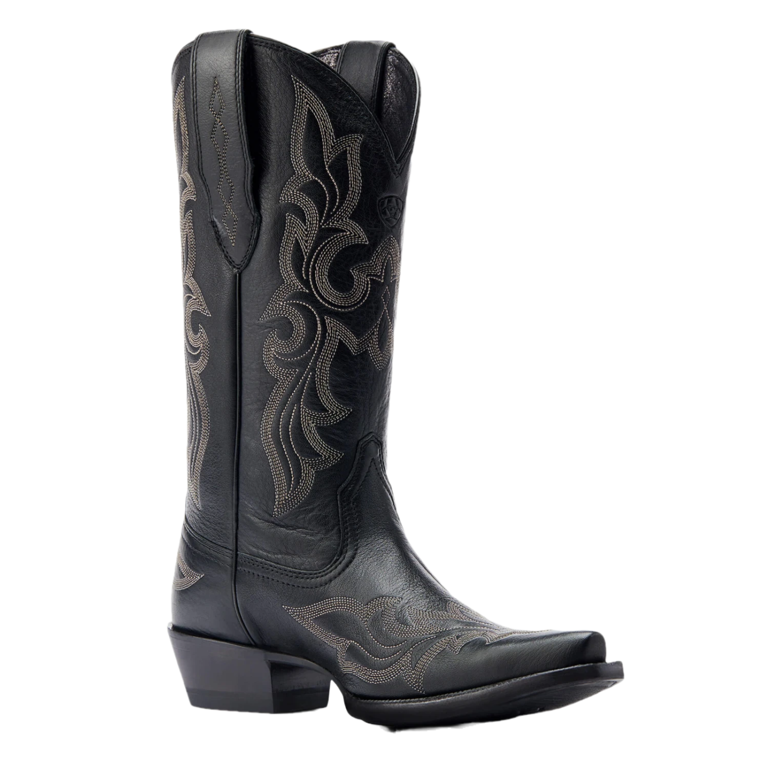 Ariat® Ladies Jennings Stretchfit Black Deertan Western Boots 10044501 3 Ariat® Ladies Jennings Stretchfit Black Deertan Western Boots 10044501