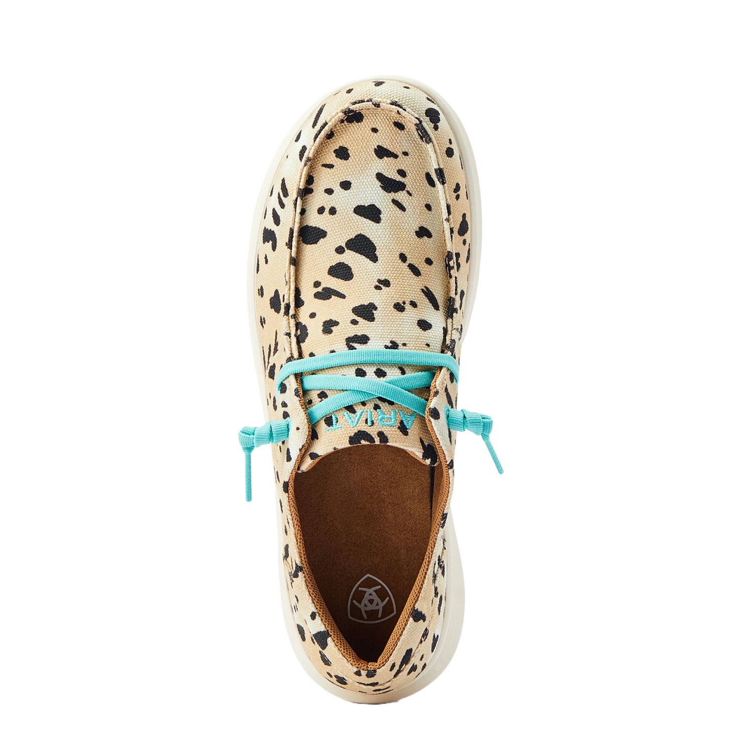 Ariat® Ladies Hilo Tan Leopard Print Slip On Shoes 10044592 5 Ariat® Ladies Hilo Tan Leopard Print Slip On Shoes 10044592 - Image 3