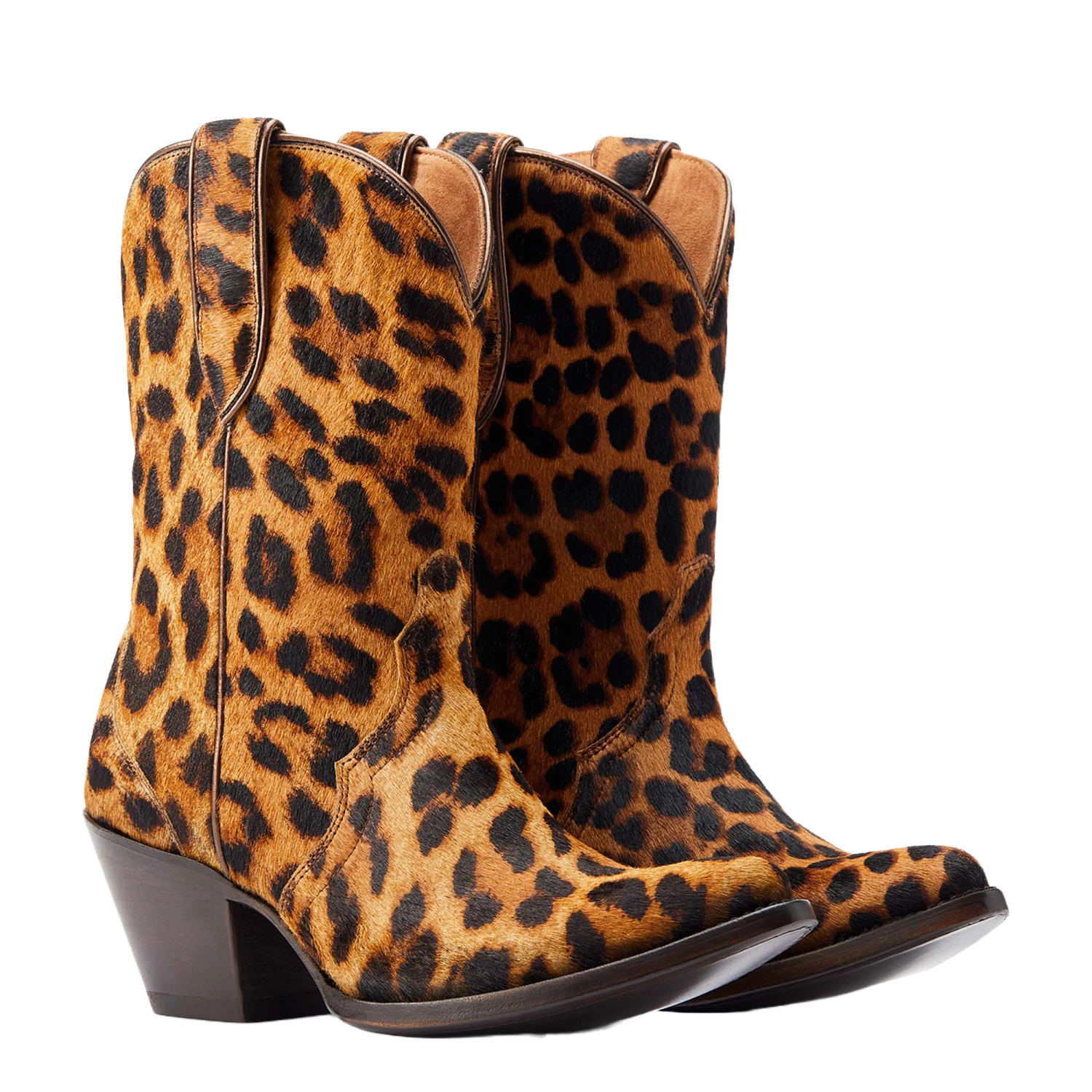 Ariat® Ladies Bandida Leopard Hair On Western Boots 10044393 3 Ariat® Ladies Bandida Leopard Hair On Western Boots 10044393