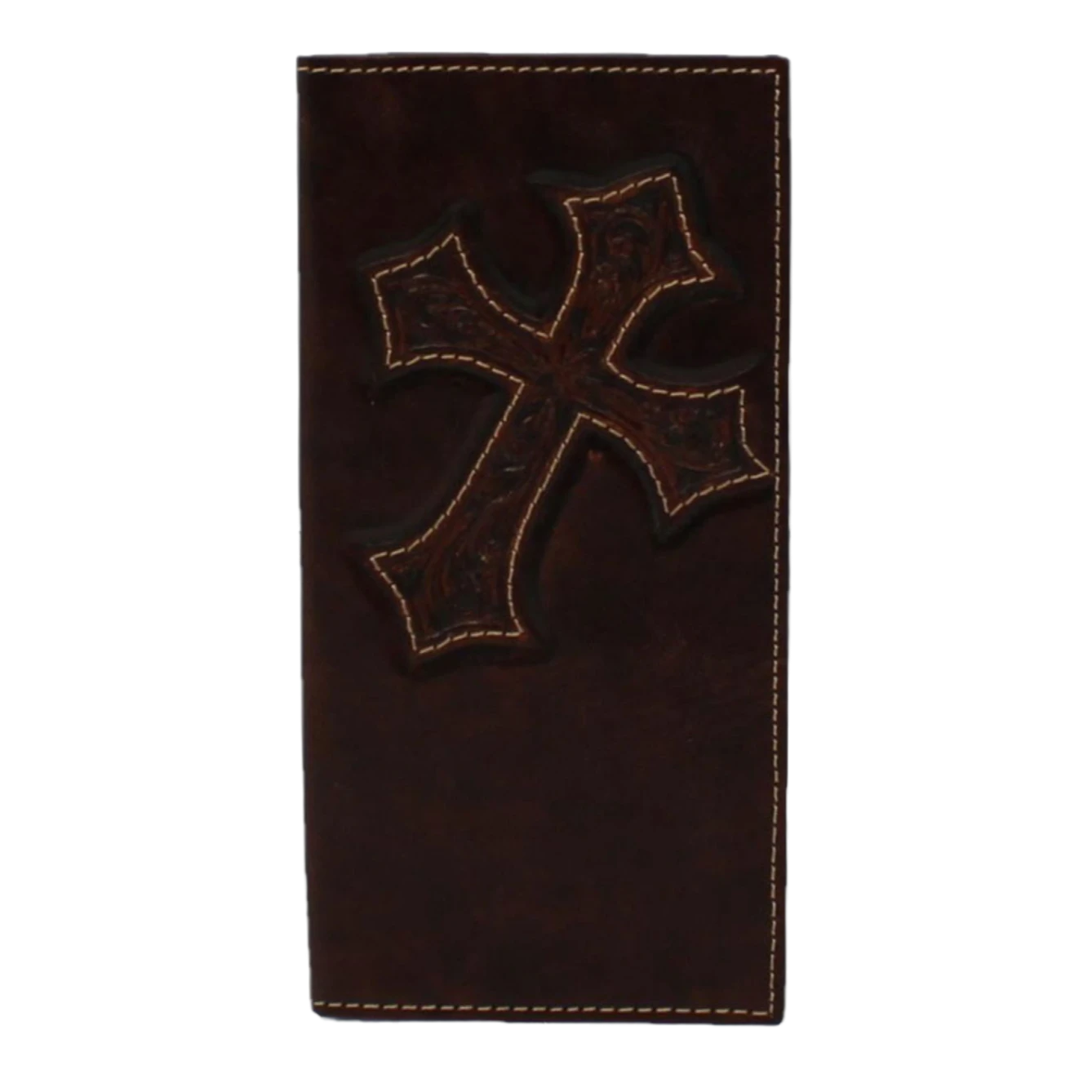 Ariat Boy's Diagonal Cross Rodeo Brown Wallet A3551402 3 Ariat Boy's Diagonal Cross Rodeo Brown Wallet A3551402