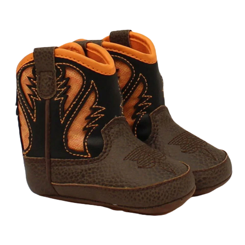 Ariat Infant Lil Stomper Intrepid Workhog Brown Boots A442002902 3 Ariat Infant Lil Stomper Intrepid Workhog Brown Boots A442002902
