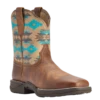 Ariat® Ladies Anthem Savanna Tan & Turquoise Aztec Shorties 10042576 2 Ariat® Ladies Anthem Savanna Tan & Turquoise Aztec Shorties 10042576 -Ariat Shoes Shop Myproject 2023 05 05T112755.980