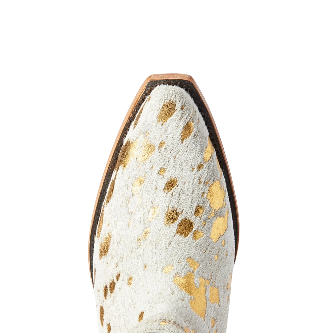 Ariat® Ladies Dixon Haircalf White Metallic Hair On Booties 10041026 4 Ariat® Ladies Dixon Haircalf White Metallic Hair On Booties 10041026 - Image 2