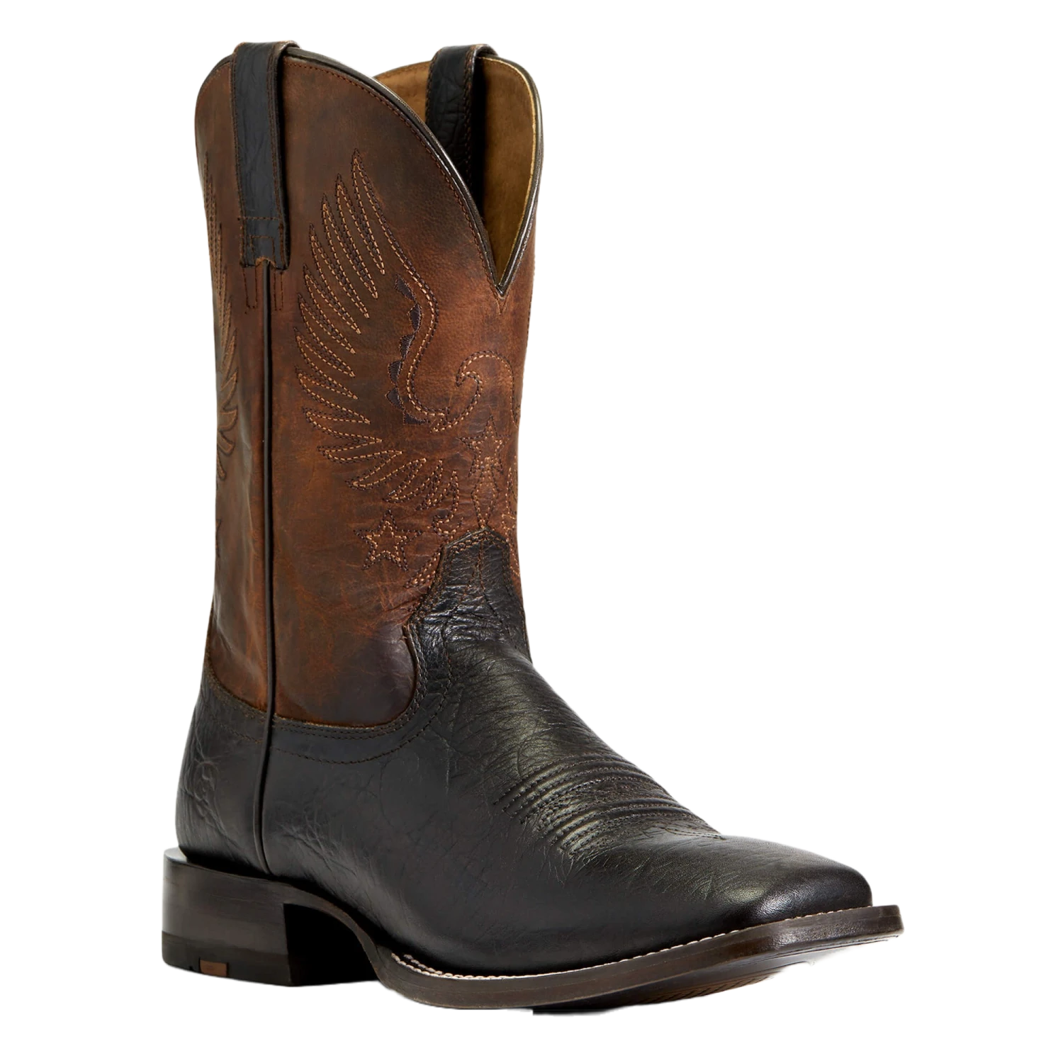 Ariat Men's Circuit Eagle Real Brown Square Toe Boots 10040240 3 Ariat Men's Circuit Eagle Real Brown Square Toe Boots 10040240