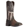 Ariat Men's Patriot Ultra Taylor Tan & Distressed Flag Boots 10038395