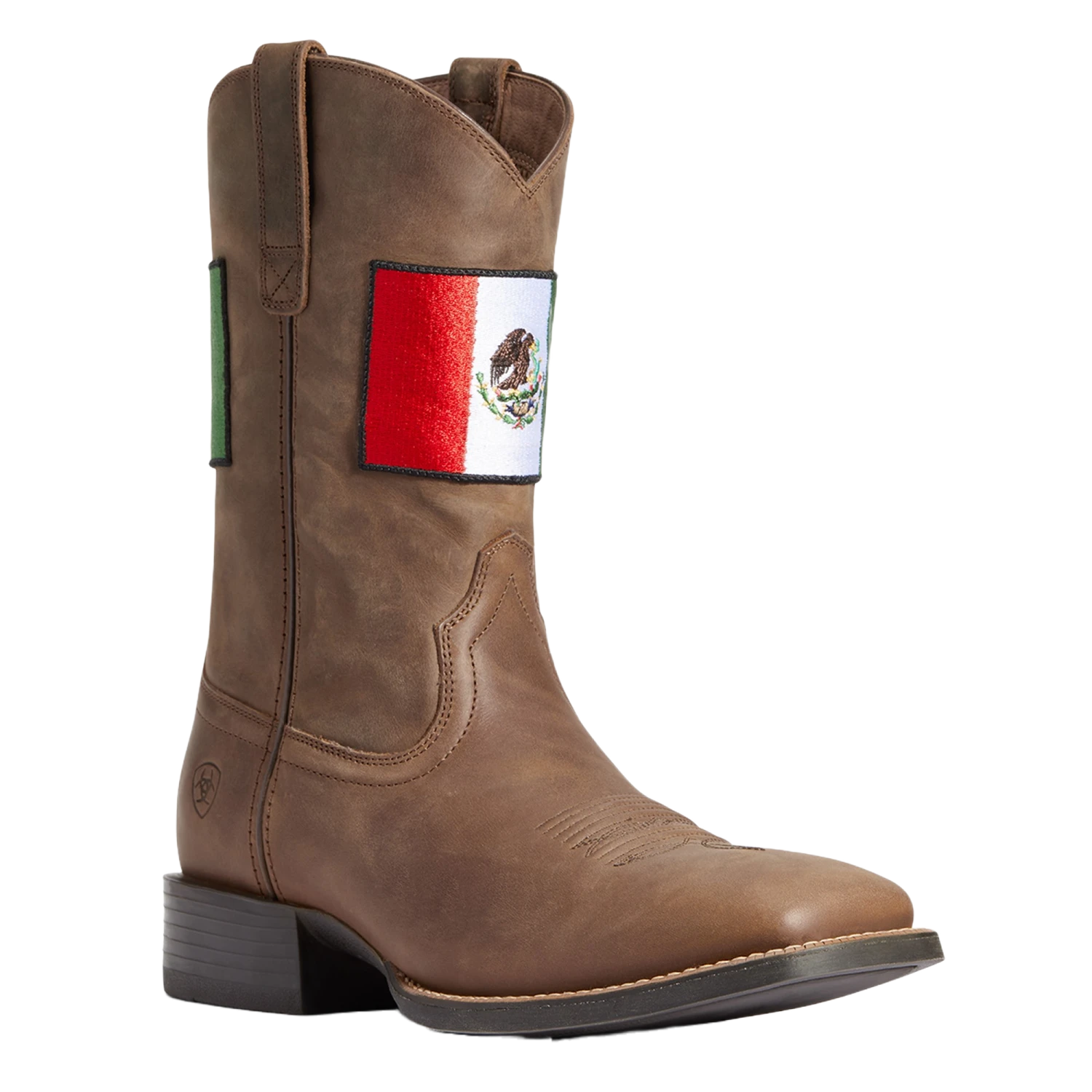 Ariat Men's Sport OrgulloII Distressed Brown Boots 10038365 3 Ariat Men's Sport OrgulloII Distressed Brown Boots 10038365