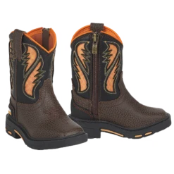 Ariat Toddler Lil' Stomper Intrepid Brown Western Boot A441002802