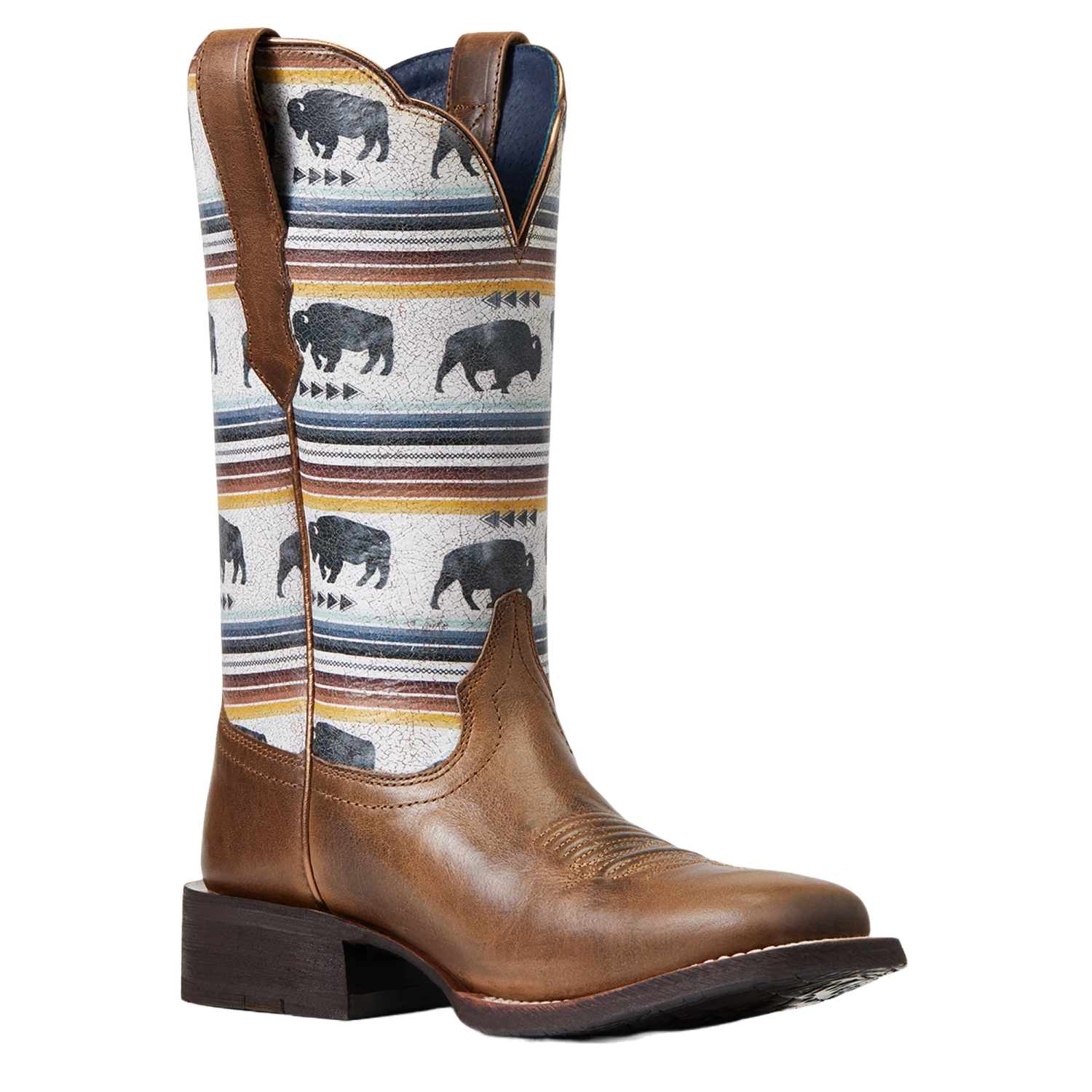 Ariat® Ladies Circuit Savanna Ash Brown Square Toe Boots 10040423 3 Ariat® Ladies Circuit Savanna Ash Brown Square Toe Boots 10040423
