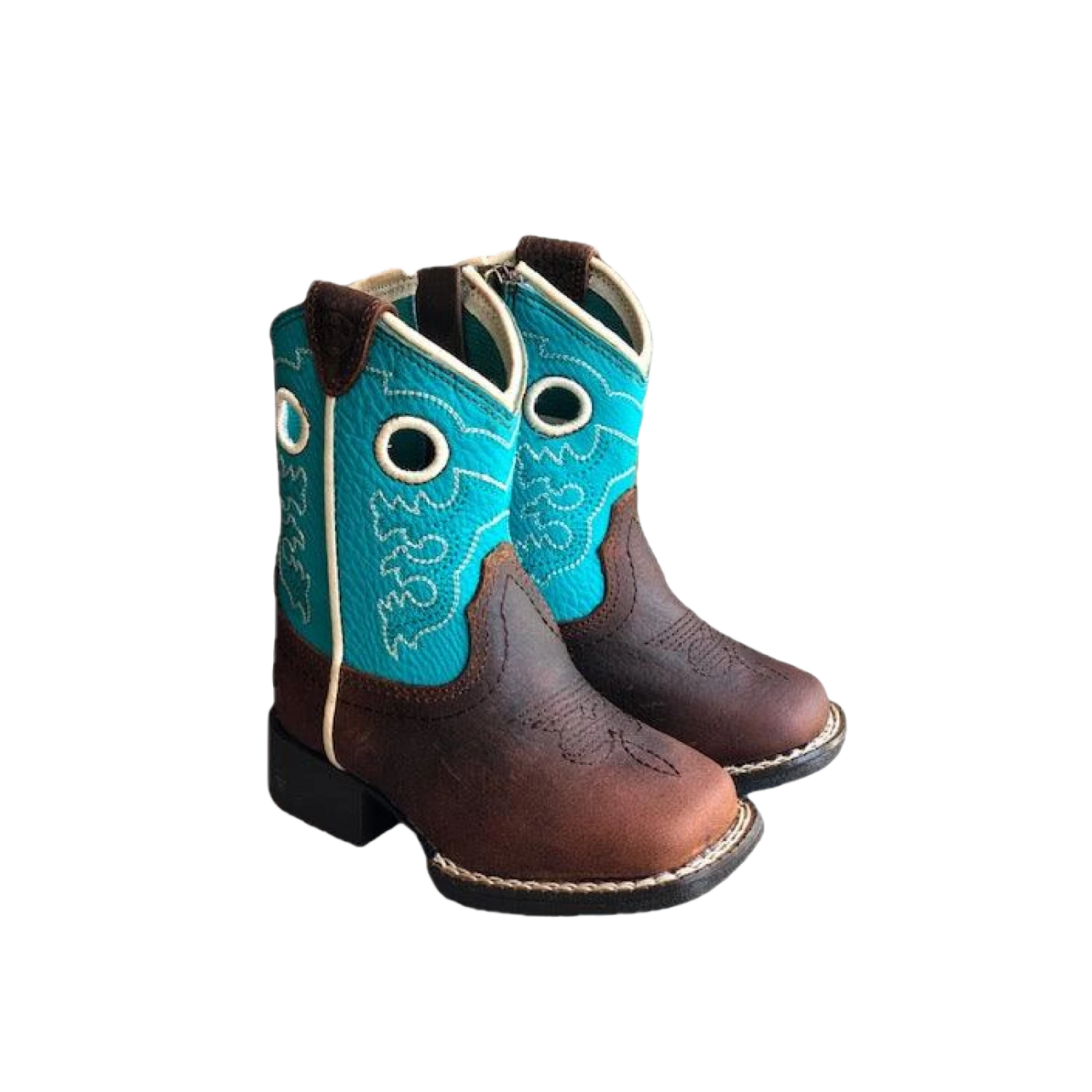 Ariat Toddler Girl's Lil' Stompers Crossfire Brown Western Boots A441000102 3 Ariat Toddler Girl's Lil' Stompers Crossfire Brown Western Boots A441000102