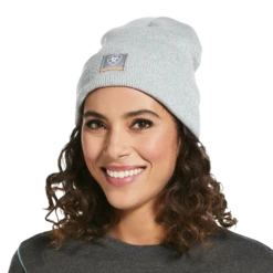 Ariat® Ladies Rebar™ Light Grey Insulated Watch Cap Beanie 10032878