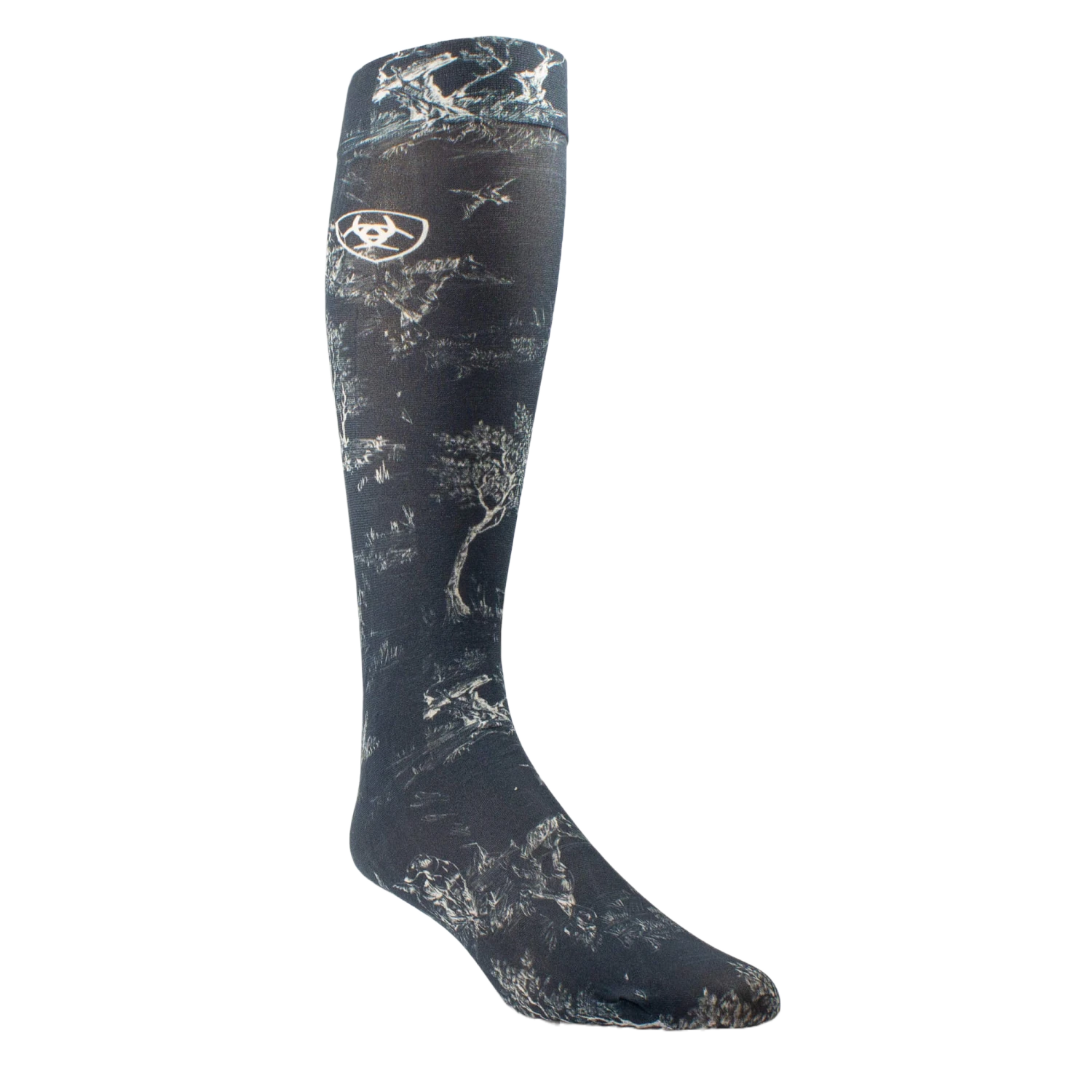 Ariat Ladies Ultrathin Tall Boot Black Socks 10037871 3 Ariat Ladies Ultrathin Tall Boot Black Socks 10037871