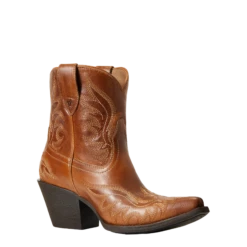 Ariat® Ladies Chandler Western Tangled Tan Snip Toe Booties 10040340