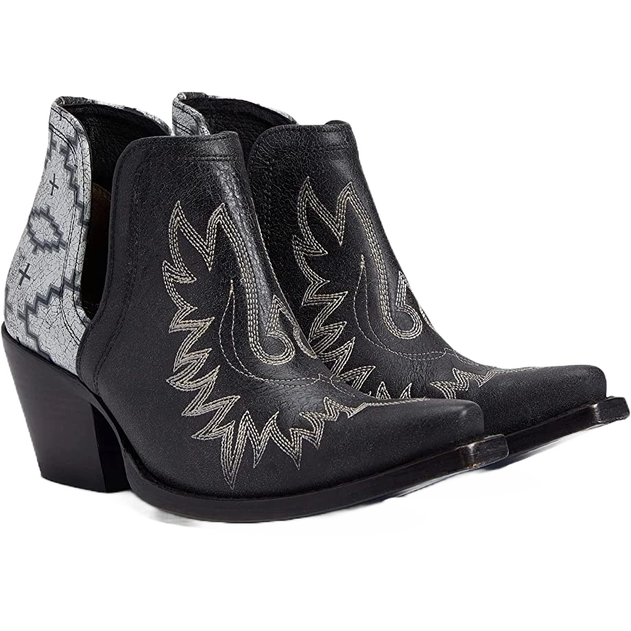 Ariat® Ladies Pendleton Dixon Black & Kiva Steps Booties 10038475 3 Ariat® Ladies Pendleton Dixon Black & Kiva Steps Booties 10038475