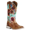 Ariat® Ladies Circuit Champion Floral Brown & Turquoise Boots 10019943 -Ariat Shoes Shop Myproject 51 196b00d3 e609 4af4 aa72 7eff26407e28