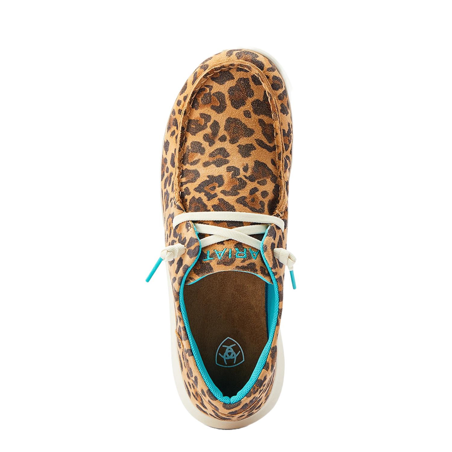 Ariat® Ladies Hilo Lively Leopard Print Slip On Shoes 10044587 4 Ariat® Ladies Hilo Lively Leopard Print Slip On Shoes 10044587 - Image 2