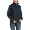 Ariat Ladies Stable Insulated Navy Jacket 10001713 -Ariat Shoes Shop S17 WMS ENGL Gaglione 10001713 INTL front