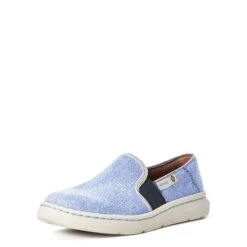 Ariat Ladies Eco Ryder Vintage Denim Shoes 10035872 -Ariat Shoes Shop S21 WMS ENGL 10035872 front