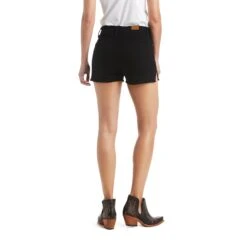 Ariat® Ladies Boyfriend Rita 3" Black Shorts 10034647