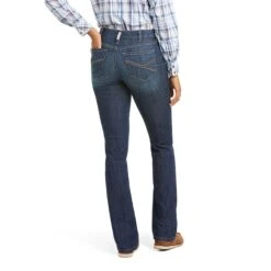Ariat Ladies R.E.A.L Kristen High Rise Straight Leg Jeans 10034664