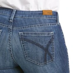 Ariat Ladies R.E.A.L Isabella Slim Wide Leg Trouser Jeans 10034668 -Ariat Shoes Shop S21 WMS WEST 10034668 detail01