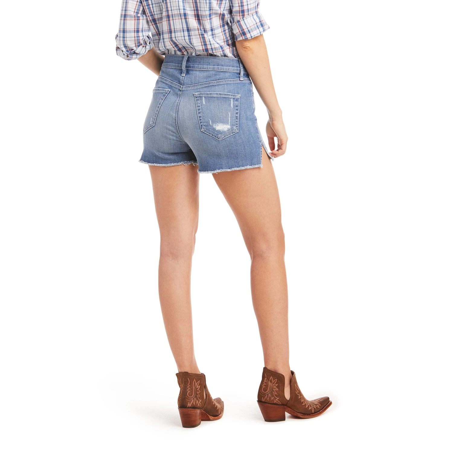Ariat® Ladies Boyfriend Rita 3" Tennessee Blue Jean Shorts 10035695 3 Ariat® Ladies Boyfriend Rita 3" Tennessee Blue Jean Shorts 10035695