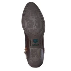 Ariat Ladies Darlin Sassy Brown Booties 10035994 -Ariat Shoes Shop S21 WMS WEST 10035994 sole