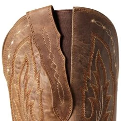 Ariat Ladies Heritage Elastic Calf Brown Snip Toe Boots 10036047 -Ariat Shoes Shop S21 WMS WEST 10036047 detail01