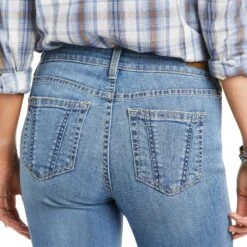 Ariat Ladies Rylee Slim Trouser Wide Leg Jeans 10036100 -Ariat Shoes Shop S21 WMS WEST 10036100 detail02