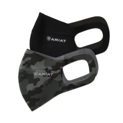 Ariat® Unisex YouthAriatTek Big Kid Camo 2-Pack Face Mask 10038897 9 Ariat® Unisex YouthAriatTek Big Kid Camo 2-Pack Face Mask 10038897 -Ariat Shoes Shop S21 YTH ENGL 10038897 front