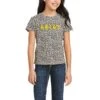 Ariat Children's Real Wild Logo Leopard T-Shirt 10036337 1 Ariat Children's Real Wild Logo Leopard T-Shirt 10036337 -Ariat Shoes Shop S21 YTH WEST 10036337 front