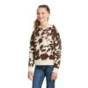 Ariat® Children's R.E.A.L.™ Pony Mustang Hoodie 10039523 -Ariat Shoes Shop S22 GLS WEST 10039523 front