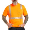 Ariat® Men's Rebar Hi-Vis ANSI Orange Reflective T-Shirt 10039195 -Ariat Shoes Shop S22 MNS WORK 10039195 front