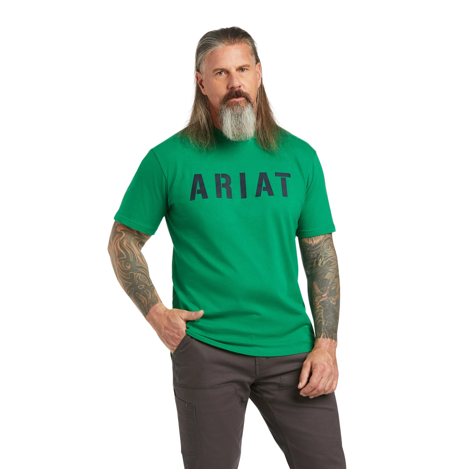 Ariat Men's Rebar Cotton Strong Block Amazon T-shirt 10039409 3 Ariat Men's Rebar Cotton Strong Block Amazon T-shirt 10039409