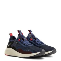 Ariat® Ladies Ignite Eco Navy Casual Sneakers 10038401 13 Ariat® Ladies Ignite Eco Navy Casual Sneakers 10038401 -Ariat Shoes Shop S22 WMS ENGL 10038401 pair