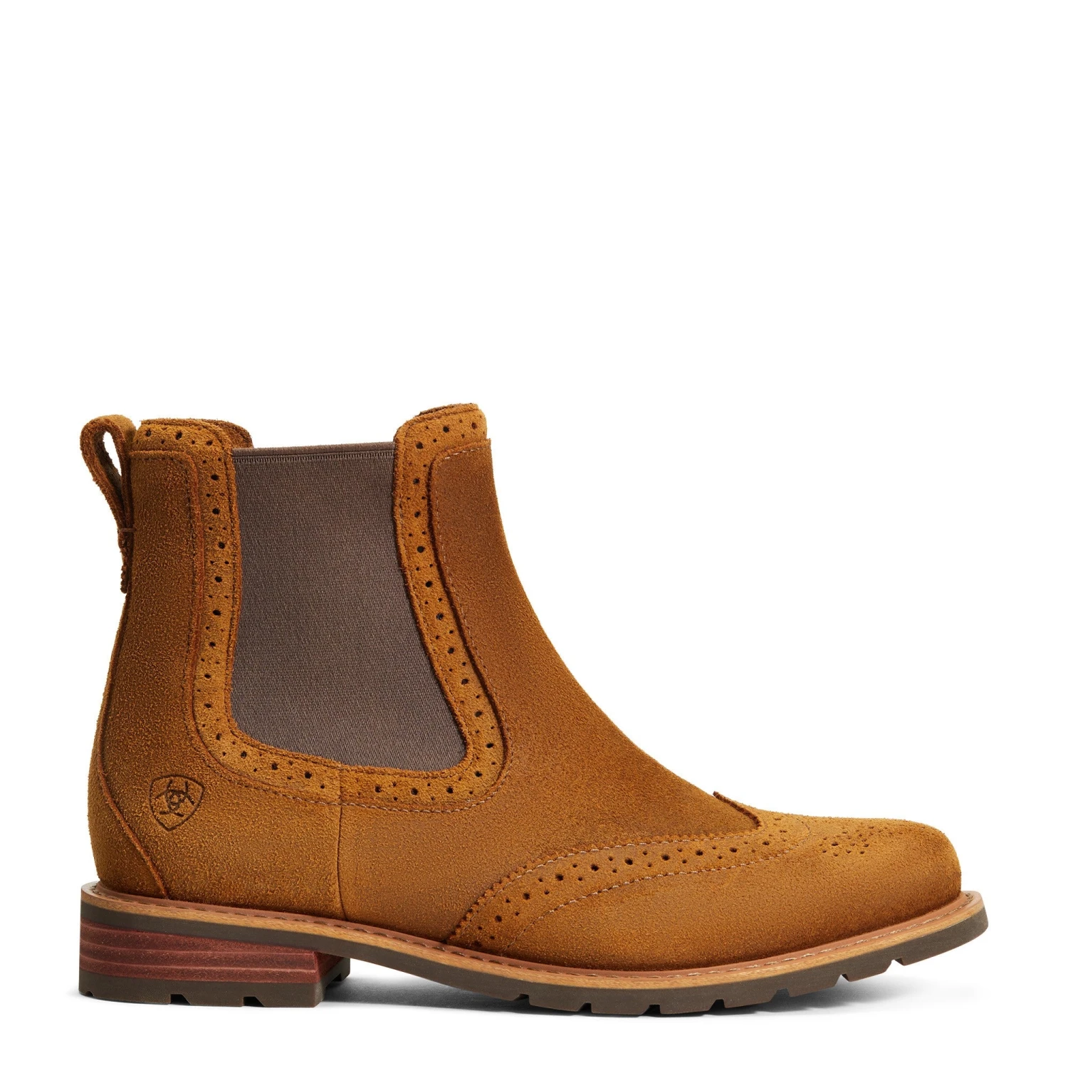 Ariat Ladies Wexford Brogue Waterproof Honey Brown Booties 10040384 5 Ariat Ladies Wexford Brogue Waterproof Honey Brown Booties 10040384 - Image 3