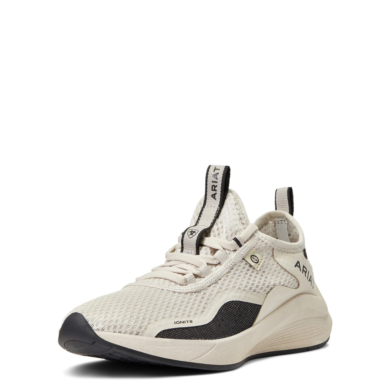 Ariat® Ladies Ignite Eco Cream Lace Up Shoes 10040407 5 Ariat® Ladies Ignite Eco Cream Lace Up Shoes 10040407 - Image 3