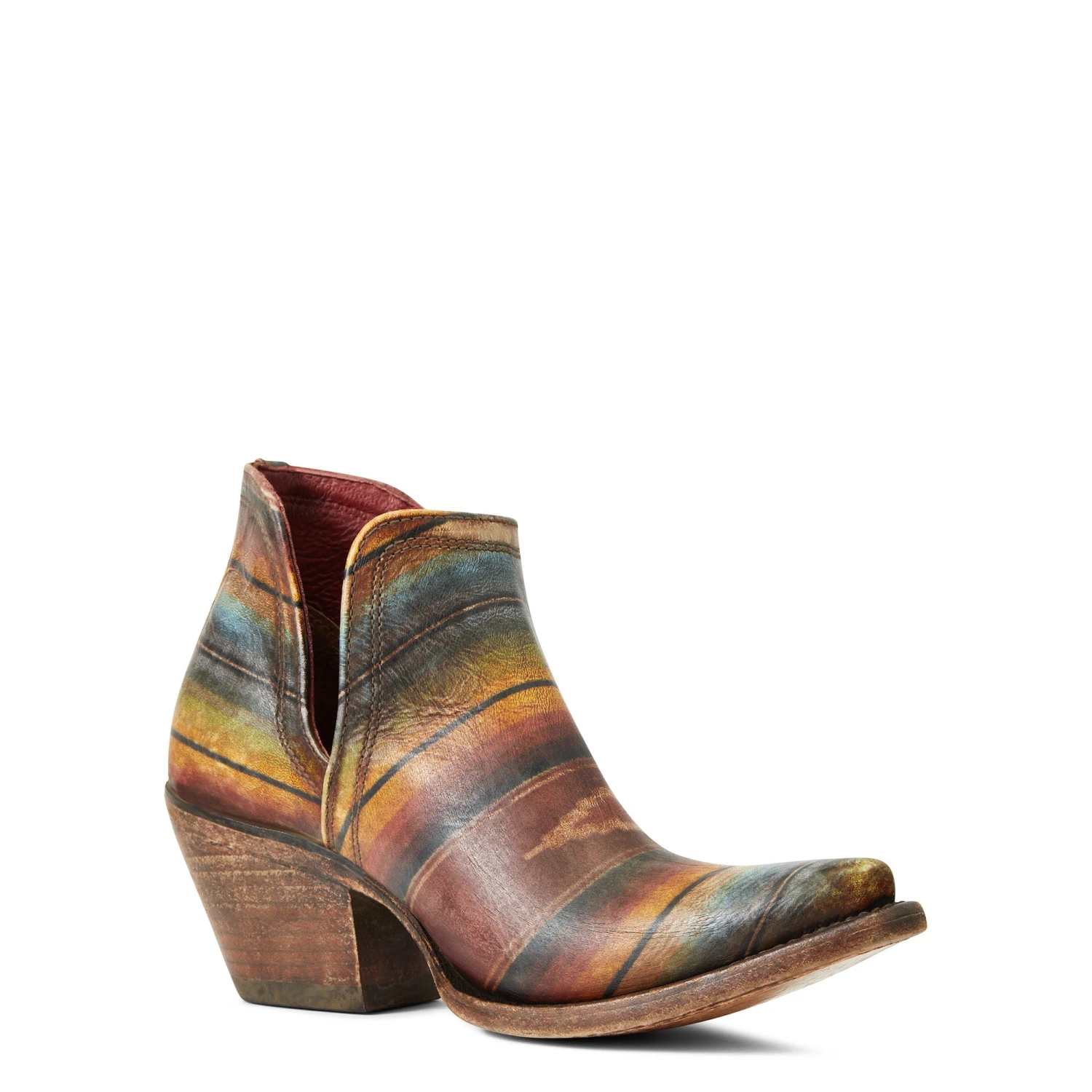 Ariat® Ladies Dixon Saddle Blanket Snip Toe Ankle Booties 10035805 5 Ariat® Ladies Dixon Saddle Blanket Snip Toe Ankle Booties 10035805 - Image 3