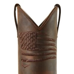 Ariat® Ladies Anthem Patriot Distressed Brown Square Toe Boots 10040271 -Ariat Shoes Shop S22 WMS WEST 10040271 detail01 0454e89a 0875 4209 bac3 7512c713a7cd