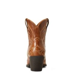 Ariat® Ladies Chandler Western Tangled Tan Snip Toe Booties 10040340 -Ariat Shoes Shop S22 WMS WEST 10040340 heel