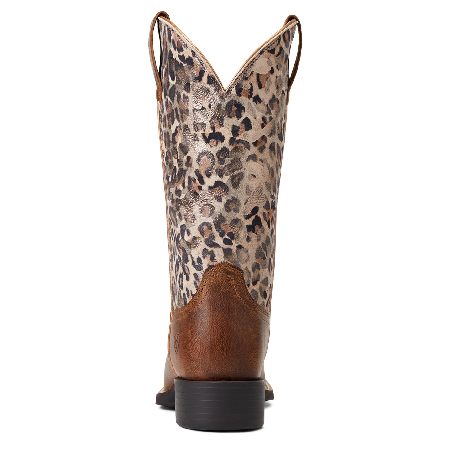 Ariat Ladies Round Up Pearl Brown & Leopard Wide Square 10040363 6 Ariat Ladies Round Up Pearl Brown & Leopard Wide Square 10040363 - Image 4