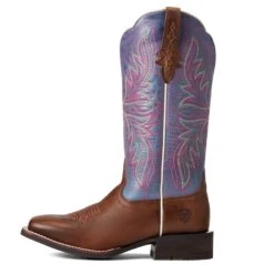 Ariat® Ladies Circuit Luna Burnished Tan Western Boots 10040377 11 Ariat® Ladies Circuit Luna Burnished Tan Western Boots 10040377 -Ariat Shoes Shop S22 WMS WEST 10040377 side 9a4bb466 cbd7 468f 8f41 576c5bdcdb53